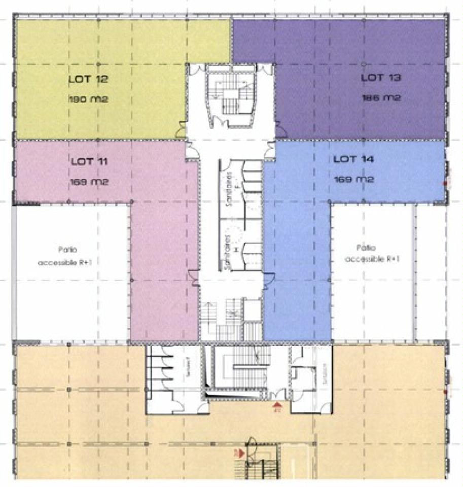 Bureau Bordeaux 477m² Location bureau Bordeaux Gironde OLBUR2424984 1
